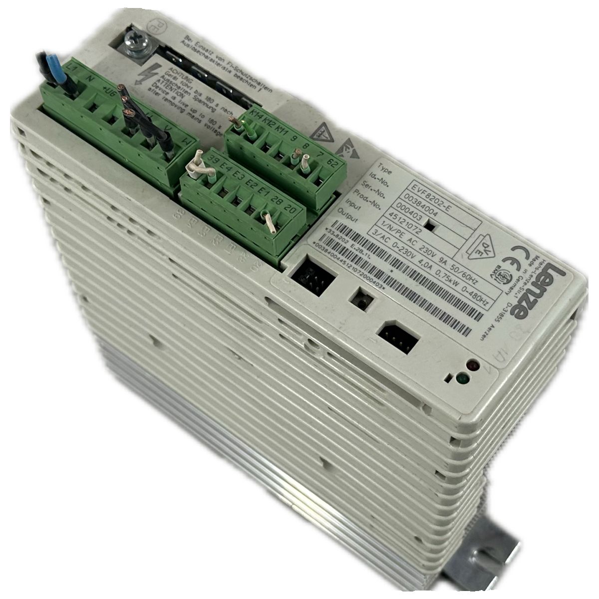 NJ036 Frequenzumrichter Lenze EVF8202-E 33.8202-E.2B.11._2