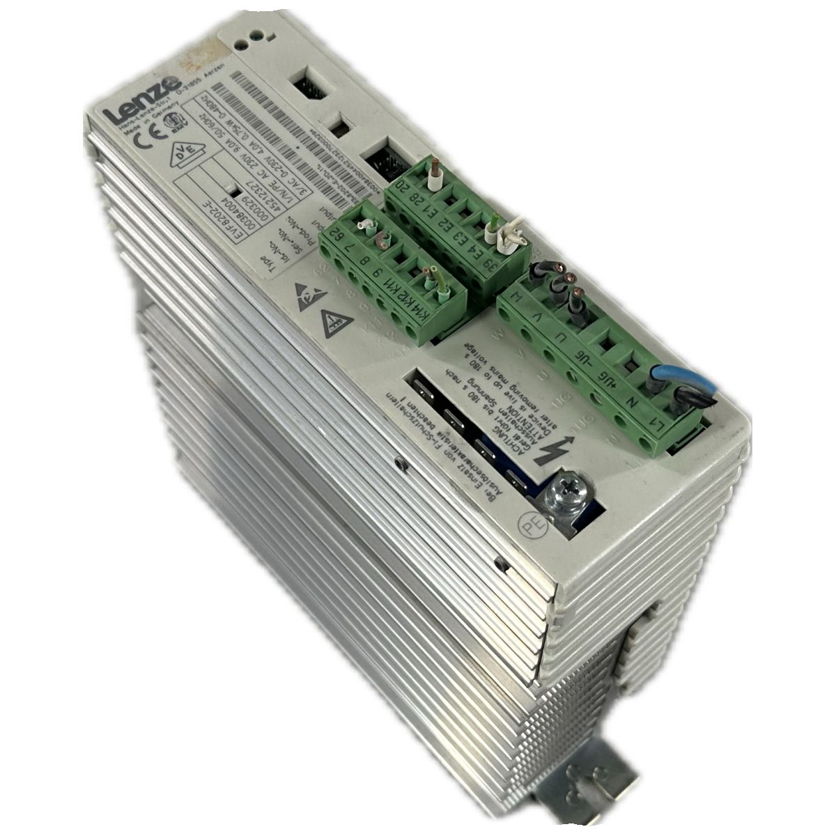 NJ038 Frequenzumrichter Lenze EVF8202-E 33.8202-E.2D.11.