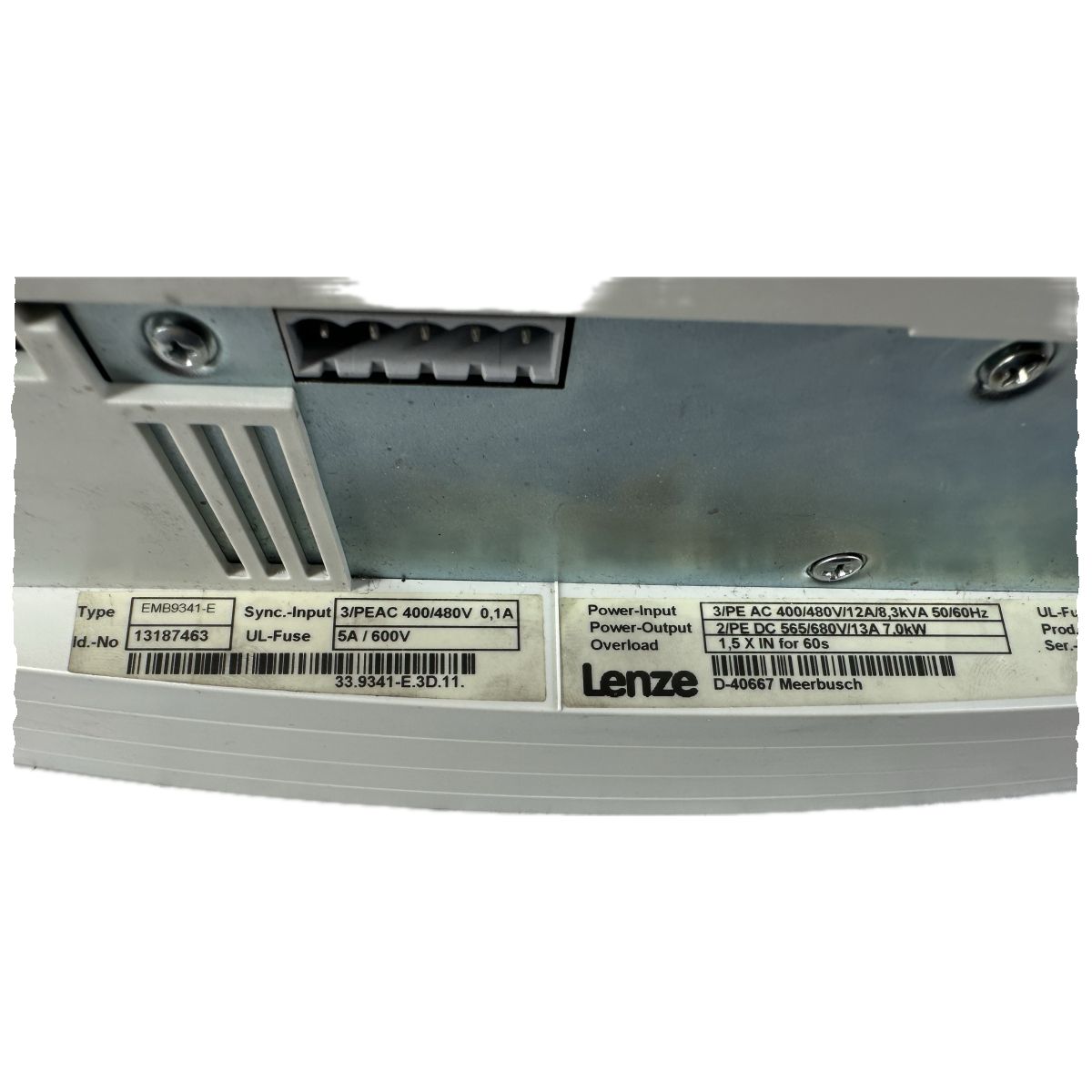 NJ047 Frequenzumrichter Lenze EMB9341-E 33.9341-E.3D.11._4