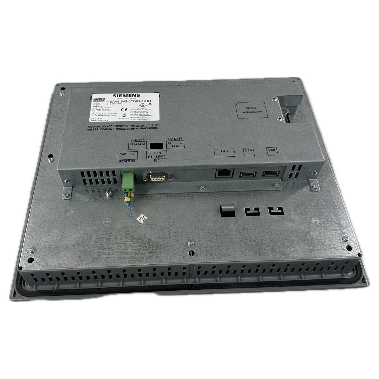 NJ062 Bedienpanel MP277 Siemens 6AV6643-0CD01-1AX1 E27_3