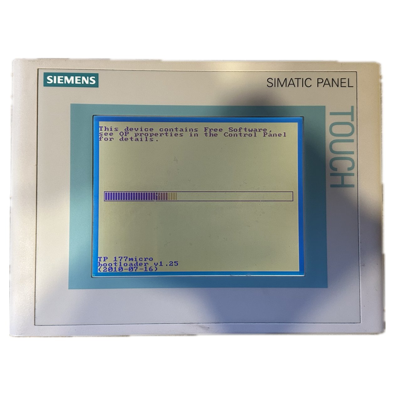 NJ064 Bedienpanel TP277 Siemens 6AV6640-0CA11-0AX1 E26