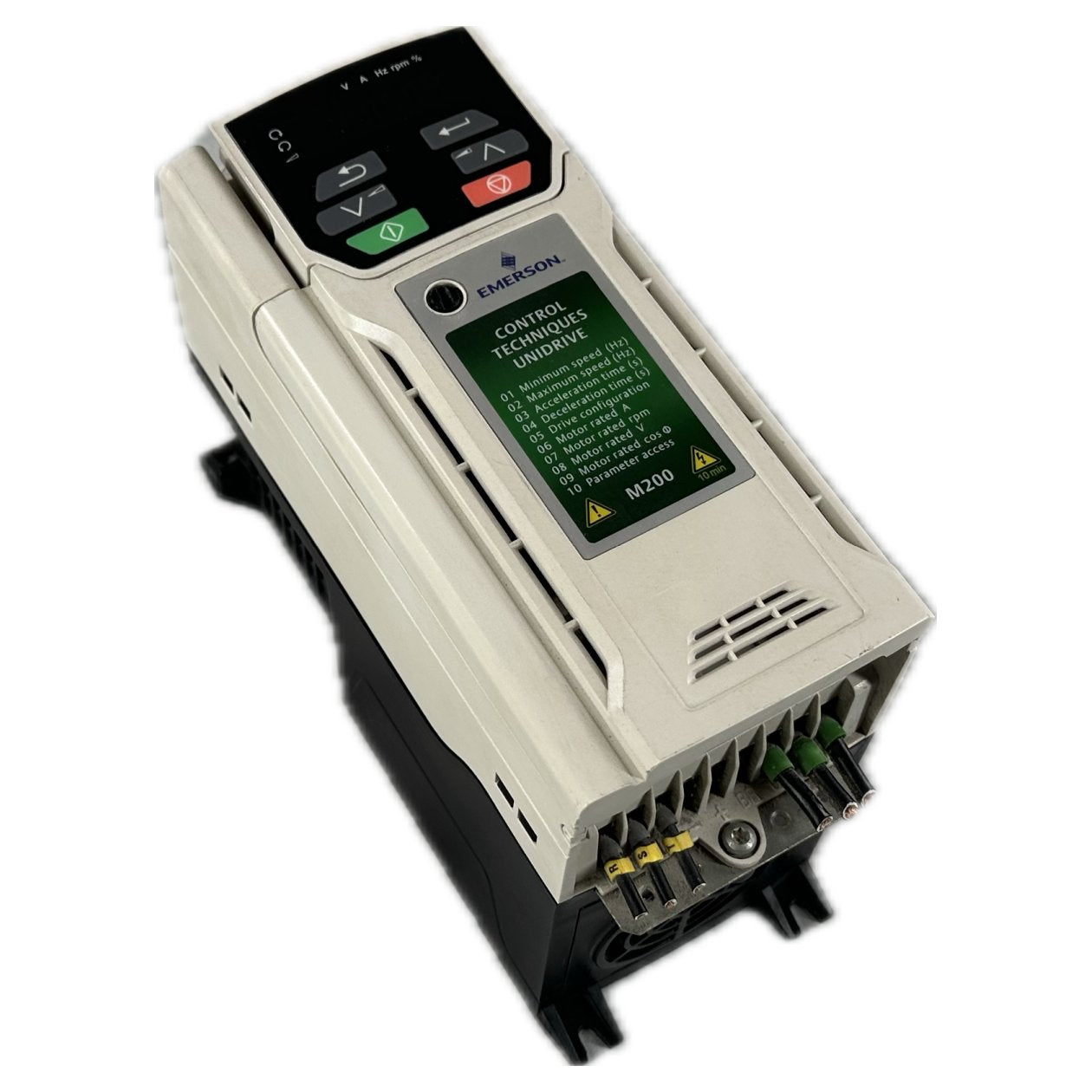 NJ068 Frequenzumrichter Control Techniques Emerson M200-034 00056 2,2kW