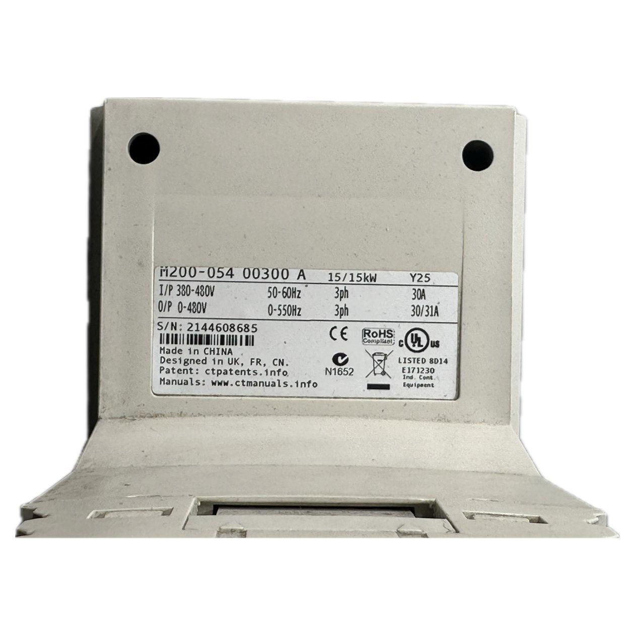 NJ076 Frequenzumrichter Emerson M200-054 00300 A 15kW_4