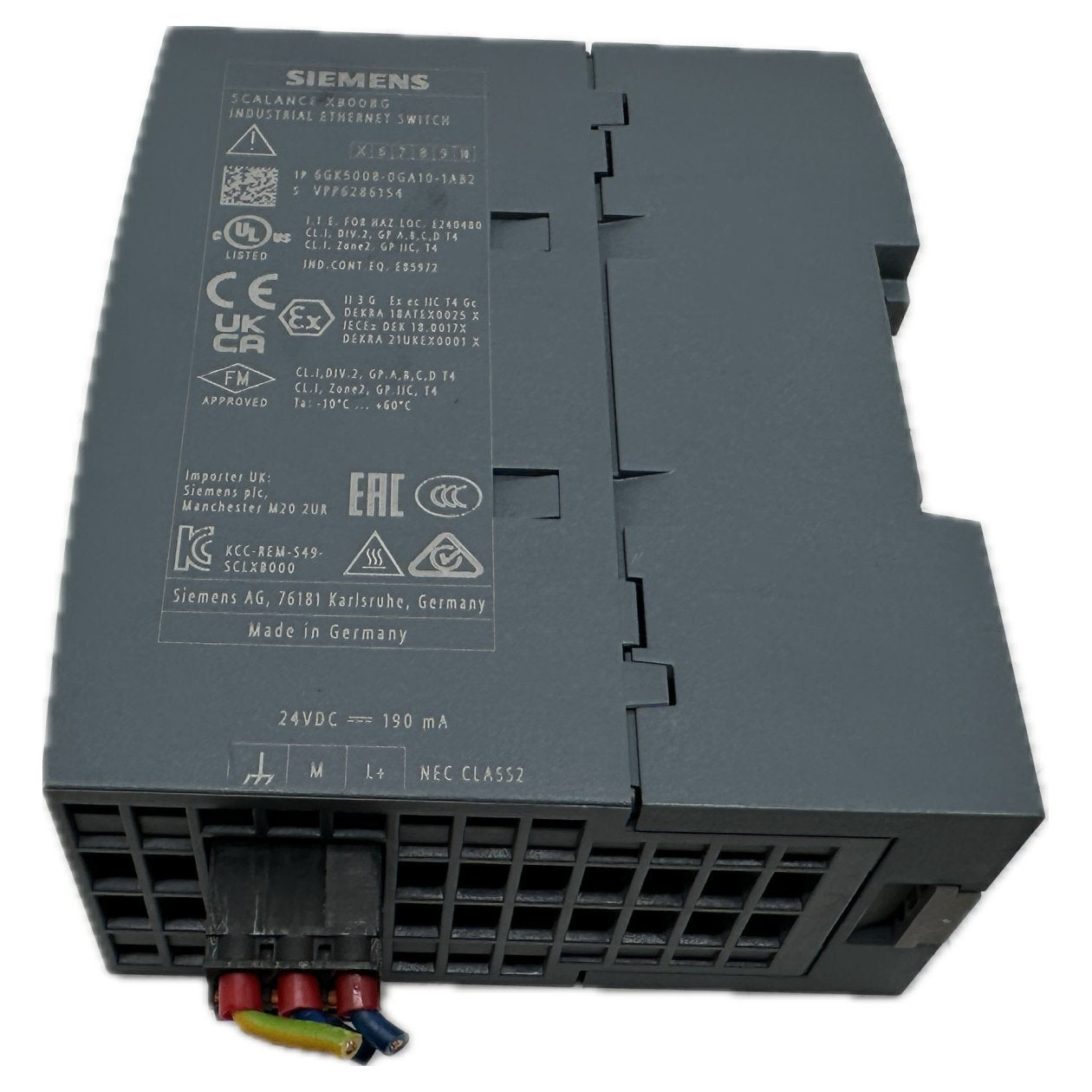 NJ107 Scalance XB008G Siemens 6GK5008-0GA10-1AB2 E5_3