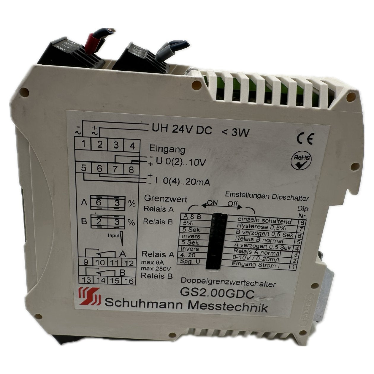 NJ109 Limit Switch Schuhmann Messtechnik GS2.00GDC_3