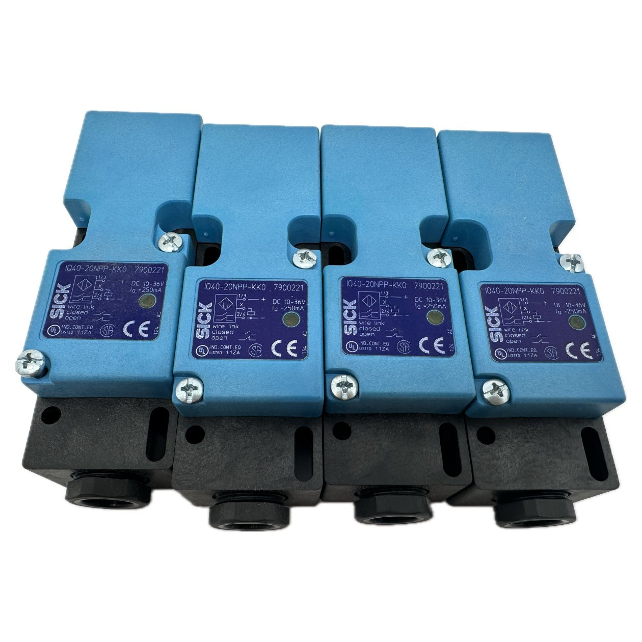 NJ164 Posten 4 Stück Sick IQ40-20NPP-KK0 7900221_2