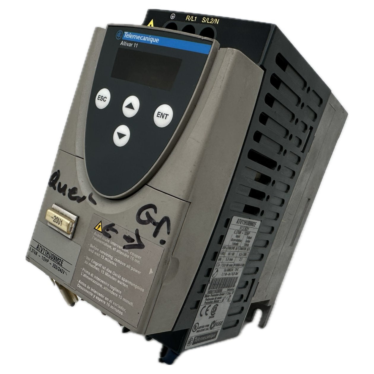 NJ166 Frequenzumrichter Telemecanique ATV11HU09M2E 0.37kW