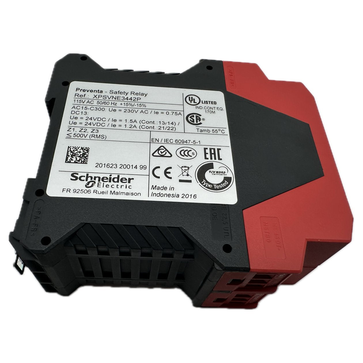 NJ172 Module for zero speed detection Schneider Electric Preventa XPSVNE3442P_2