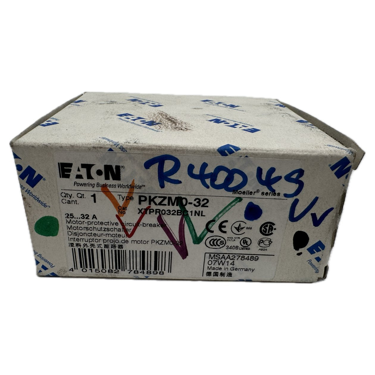 NJ174 Motor proctective Circuit Breaker Eaton PKZM0-32 XTP032BC1NL_3
