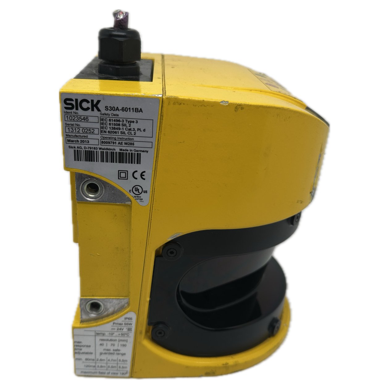 Laser Scanner Sick S30A-6011BA 1023546 Gehäuse Schaden_3