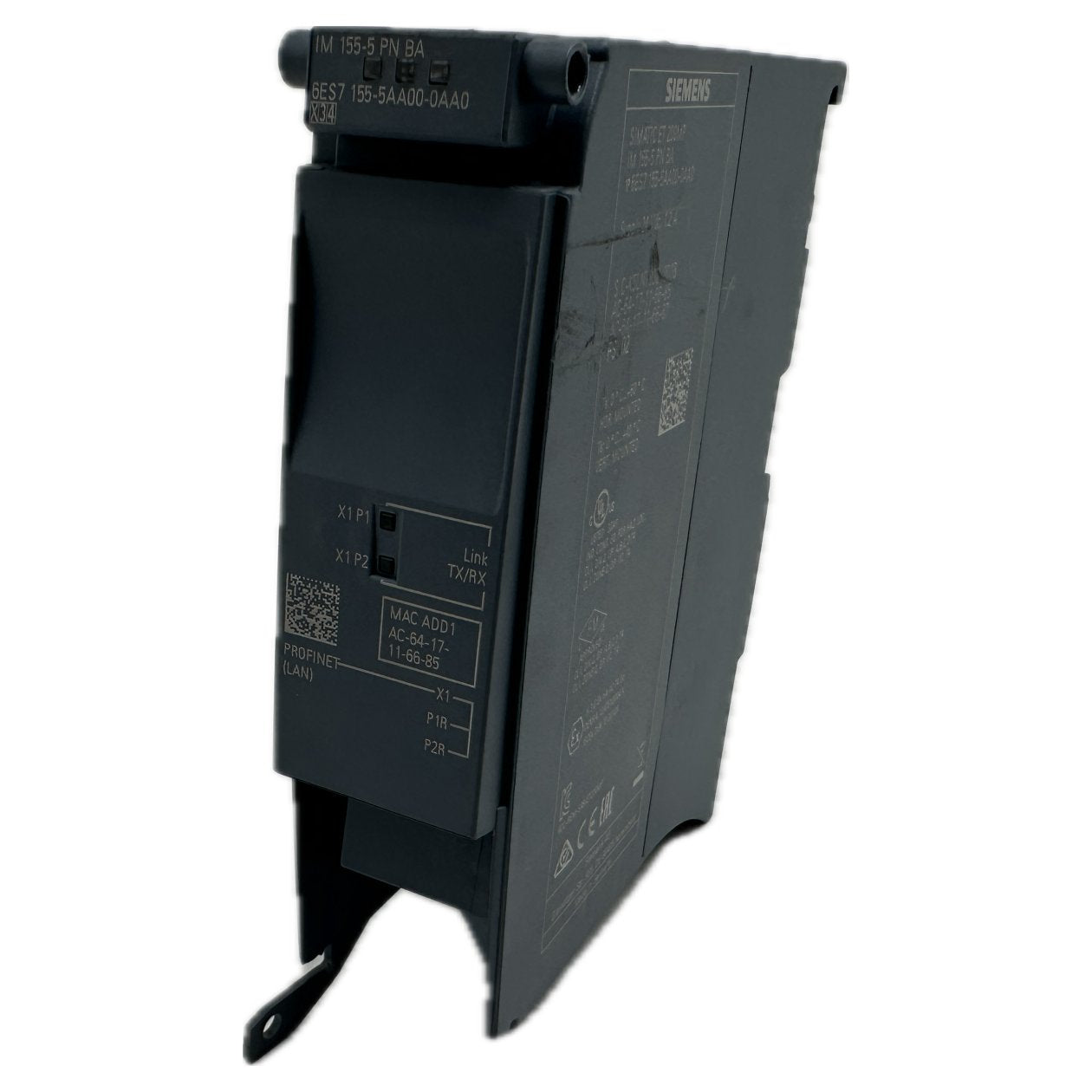 NJ183 S7-1500 Siemens 6ES7 155-5AA00-0AA0 6ES7155-5AA00-0AA0 Gehäuse beschädigt