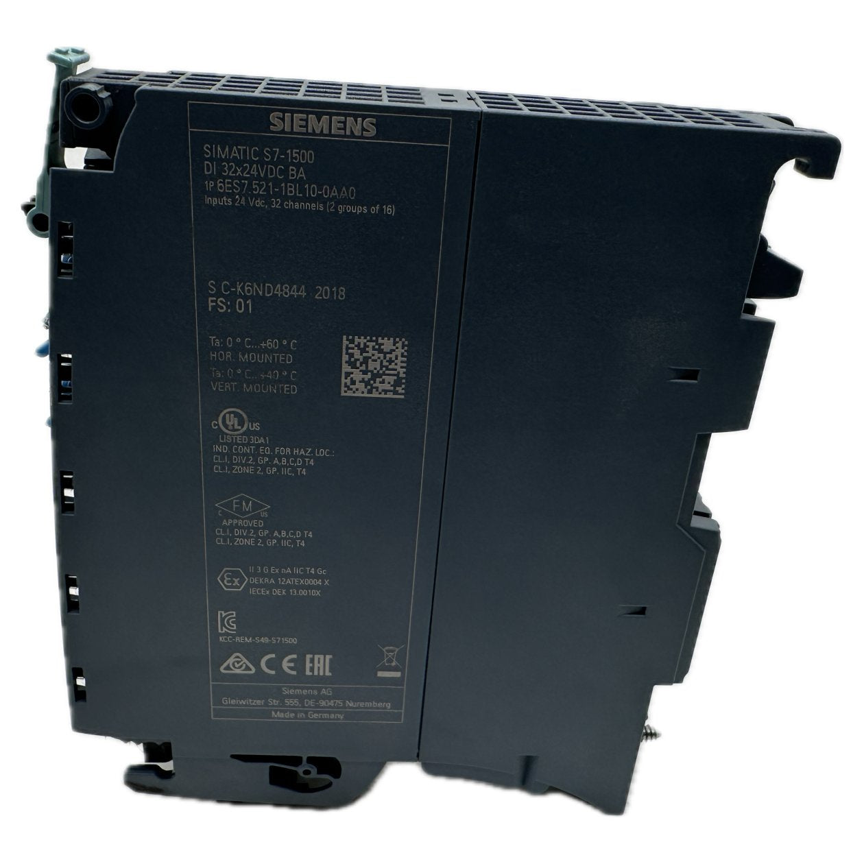 .NJ191 Simatic S7-1200 Siemens 6ES7 521-1BL10-0AA0 FS01 Klappe fehlt_3