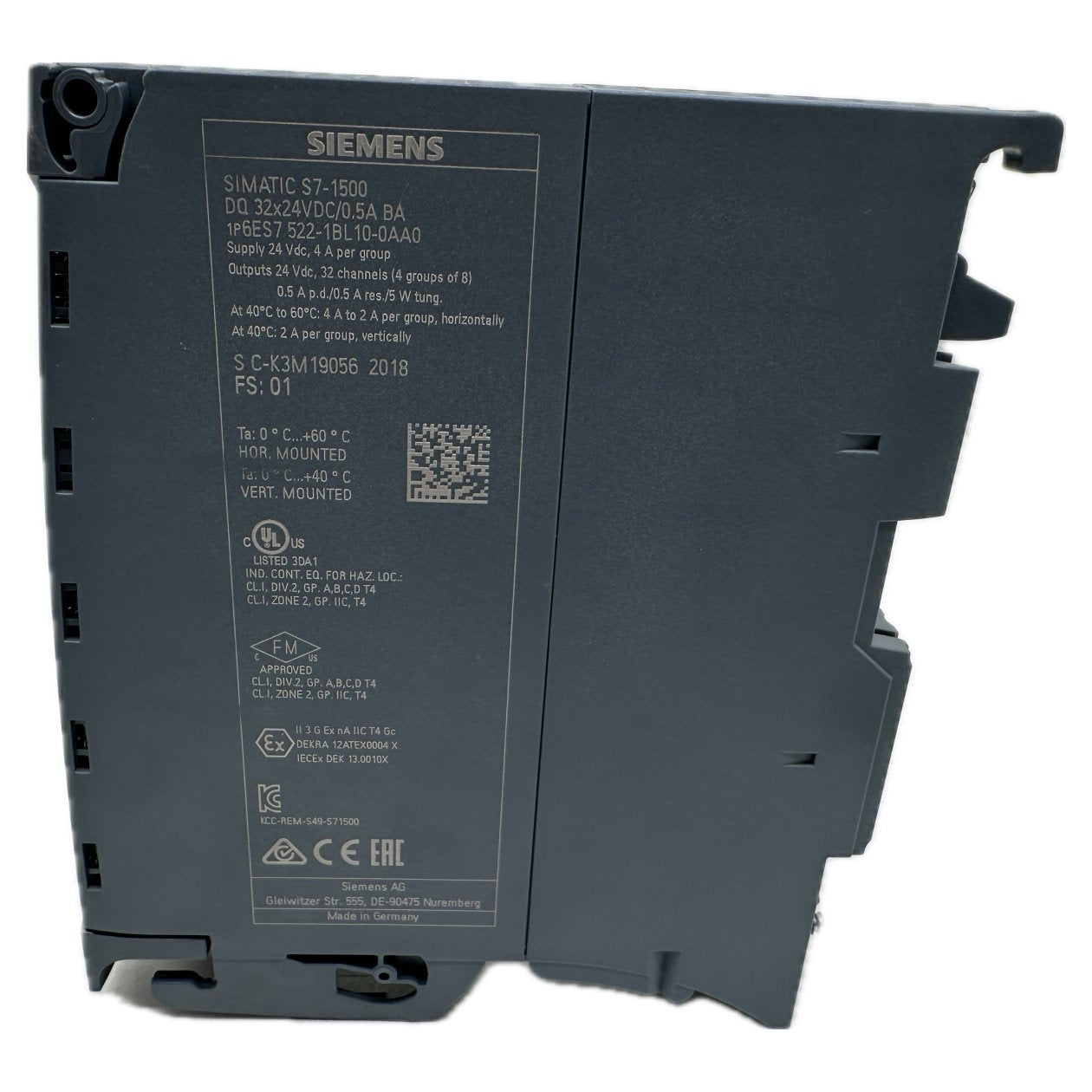 NJ193 Simatic S7-1200 Siemens 6ES7 522-1BL10-0AA0 6ES7522-1BL10-0AA0 FS01_3