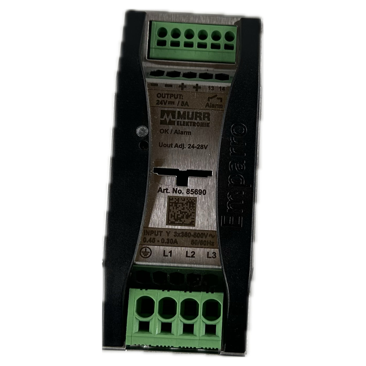 NJ245 Power Supply Murr 85690 Emparro 5-3x360-500/24 120W_3