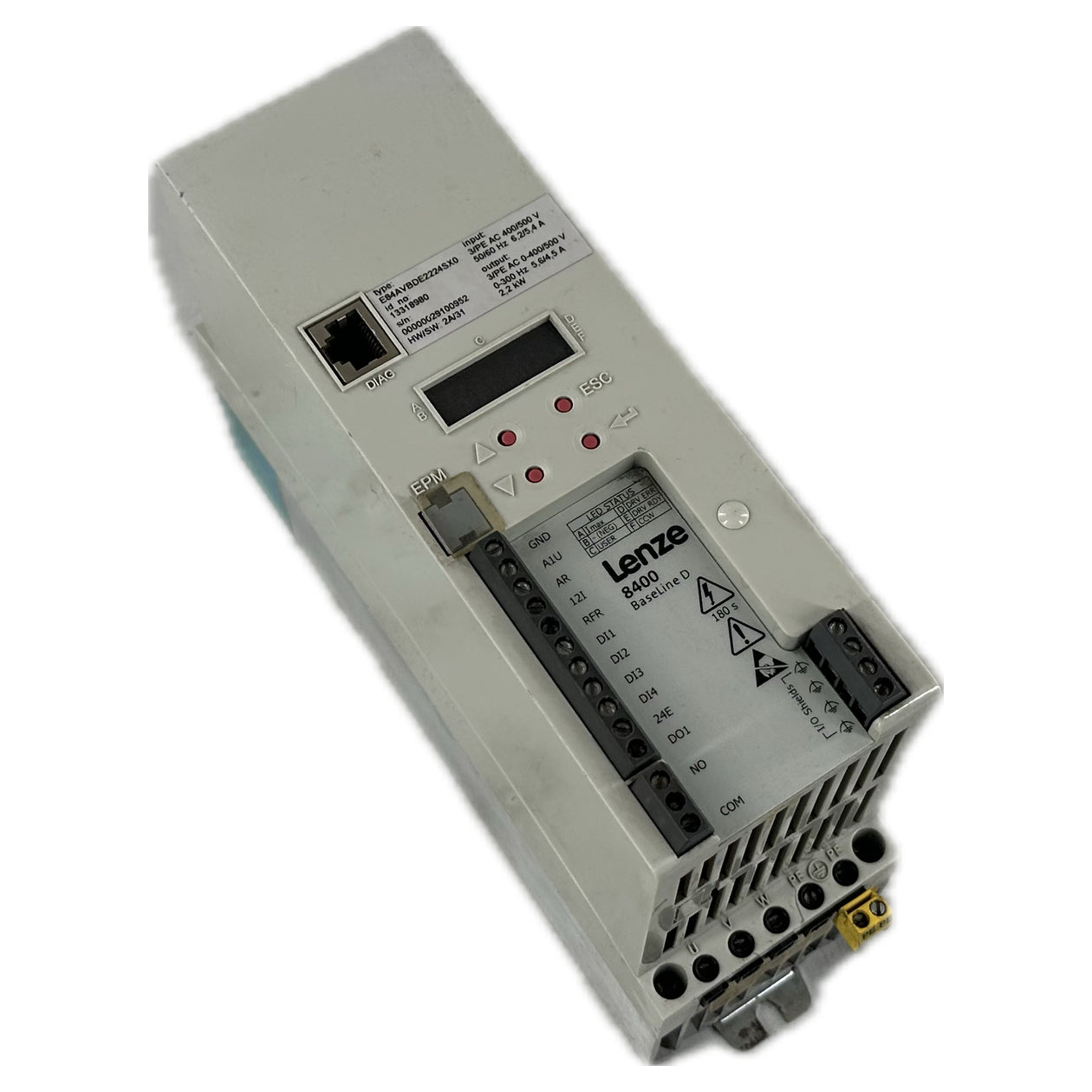 NJ257 Frequenzumrichter Lenze E84AVBDE2224SX0 2,2kW