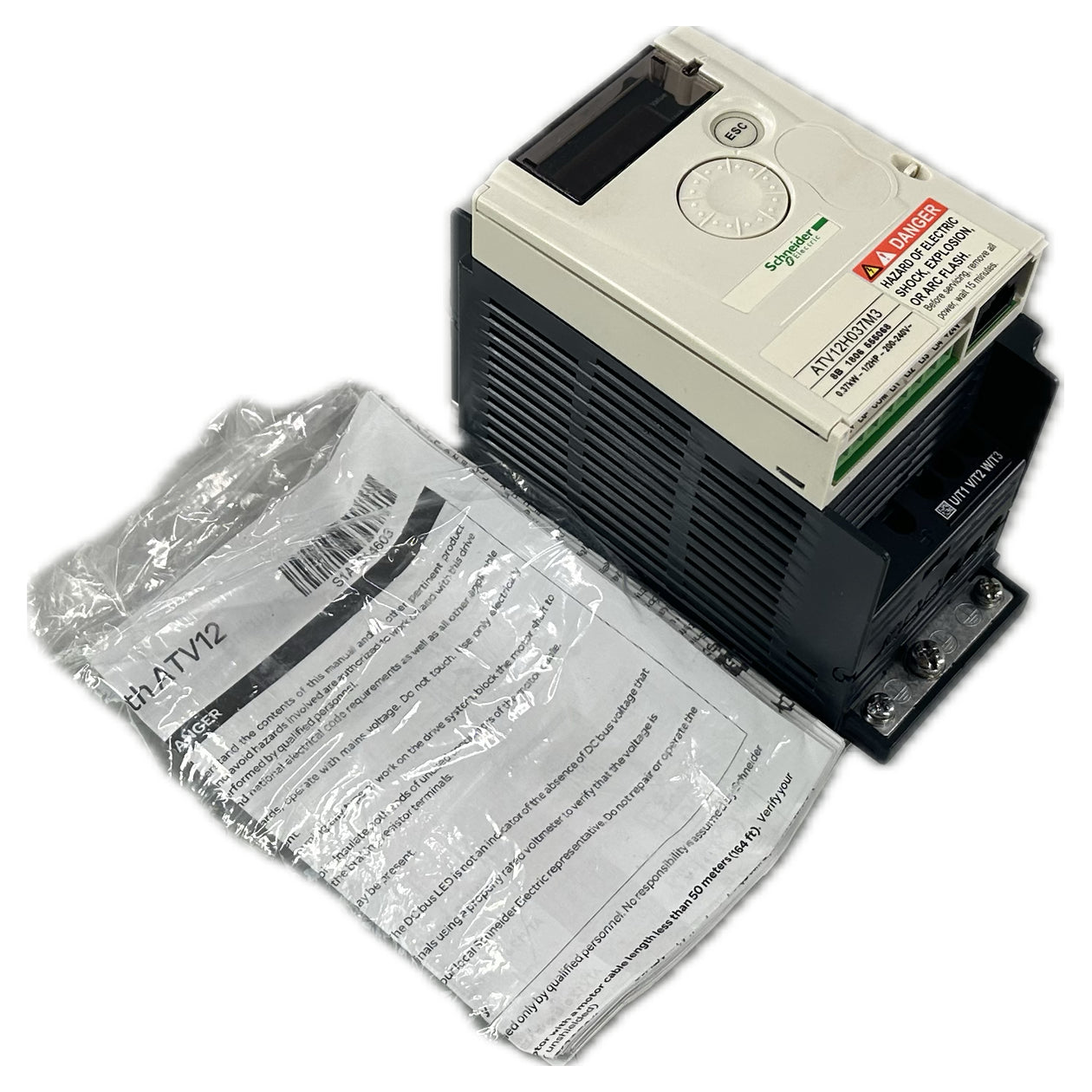 NJ271 Frequenzumrichter Altivar 12 Schneider ATV12H037M3 0,37kW_2
