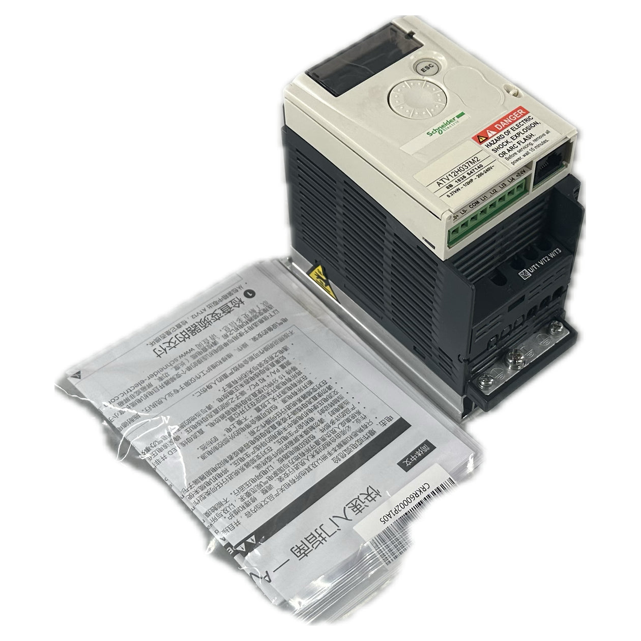 NJ278 Frequenzumrichter Altivar 12 Schneider ATV12H037M2 0,37kW_2
