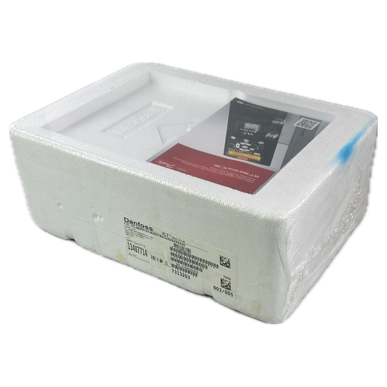 .NJ281 Frequenzumrichter Danfoss FC-280PK75T4E20H1BXCXXXSXXXXA0 0,75kW OVP