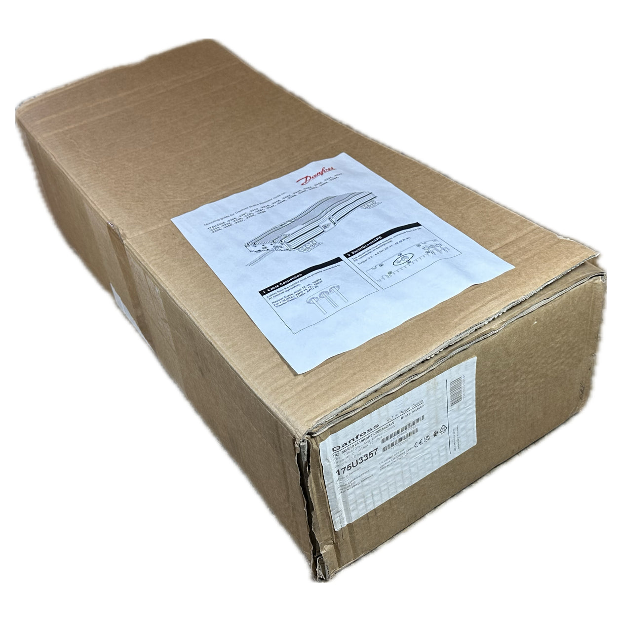 NJ286 Bremswiderstand Danfoss MCE101A19R0P2K20E54CAW 175U3357 19Ohm 2,2KW