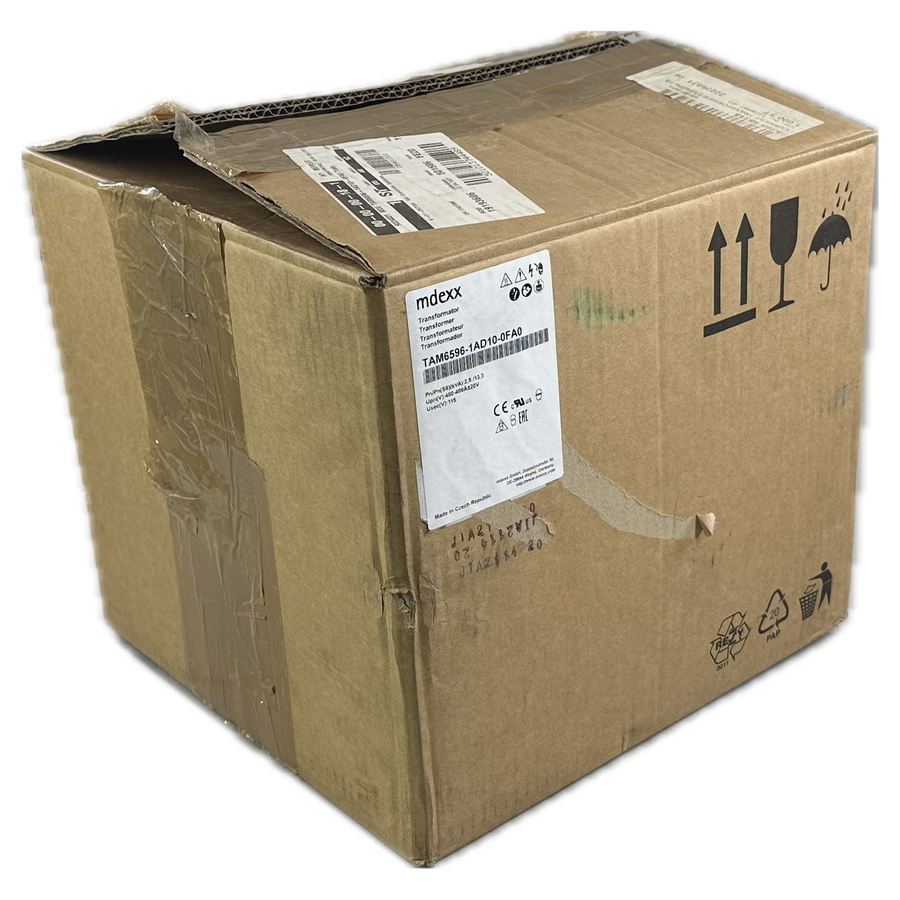 NJ291 Transformator mdexx TAM6596-1AD10-0FA0 380-500VAC zu 115V AC 21,7A