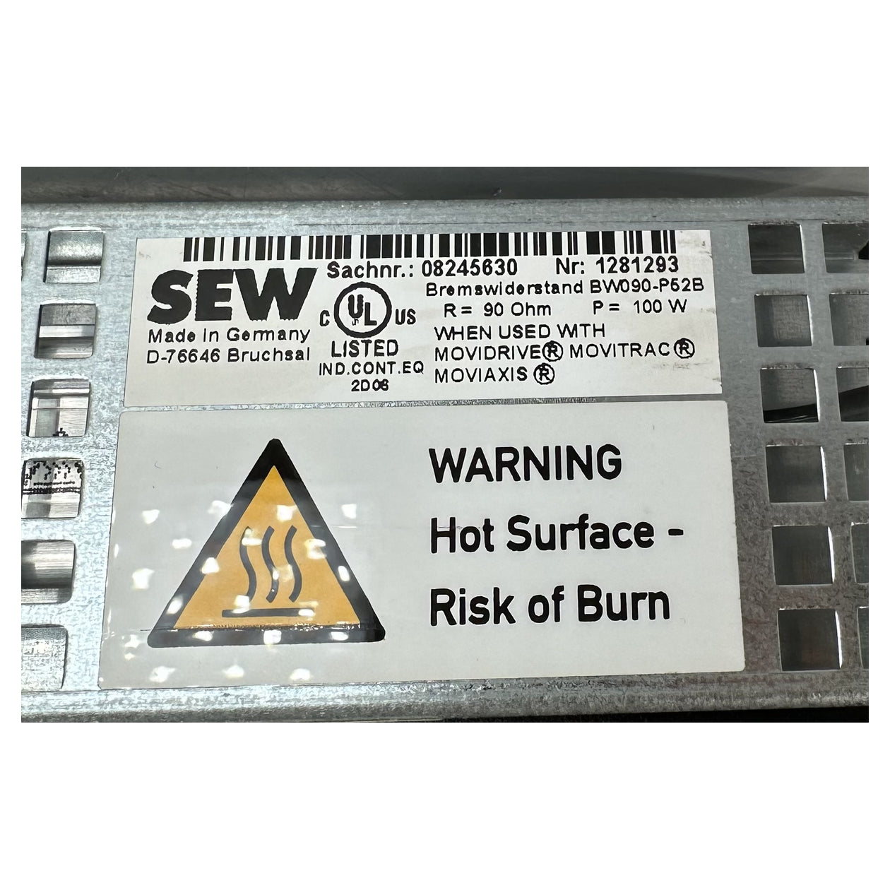 NJ326 Frequency Converter SEW MDX61B0005-5A3-4-0T 0.55KW DFE32B DEH11B BW090-P52B_6
