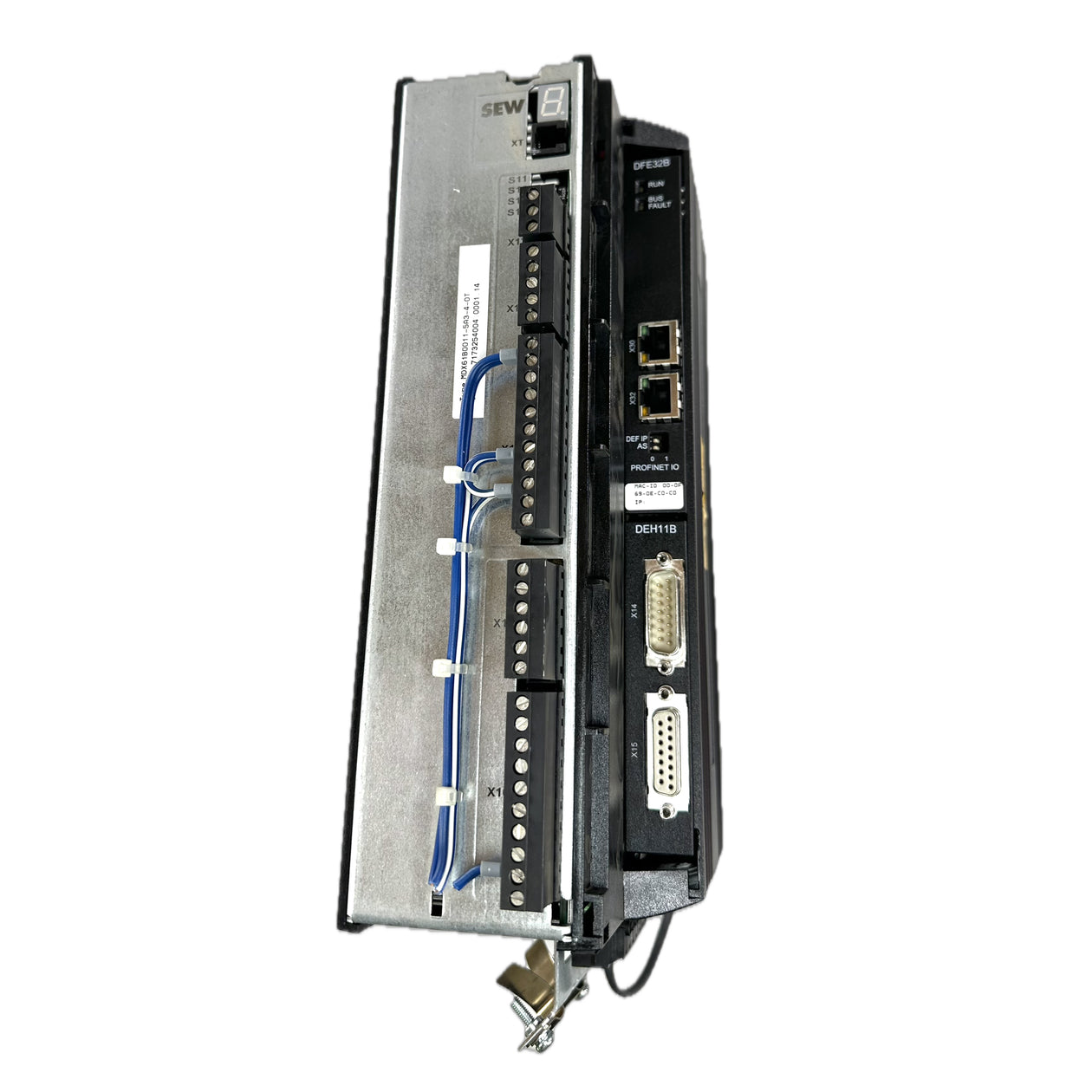 NJ327 Frequency Converter SEW MDX61B0011-5A3-4-0T 1.1KW DFE32B DEH11B BW090-P52B_5