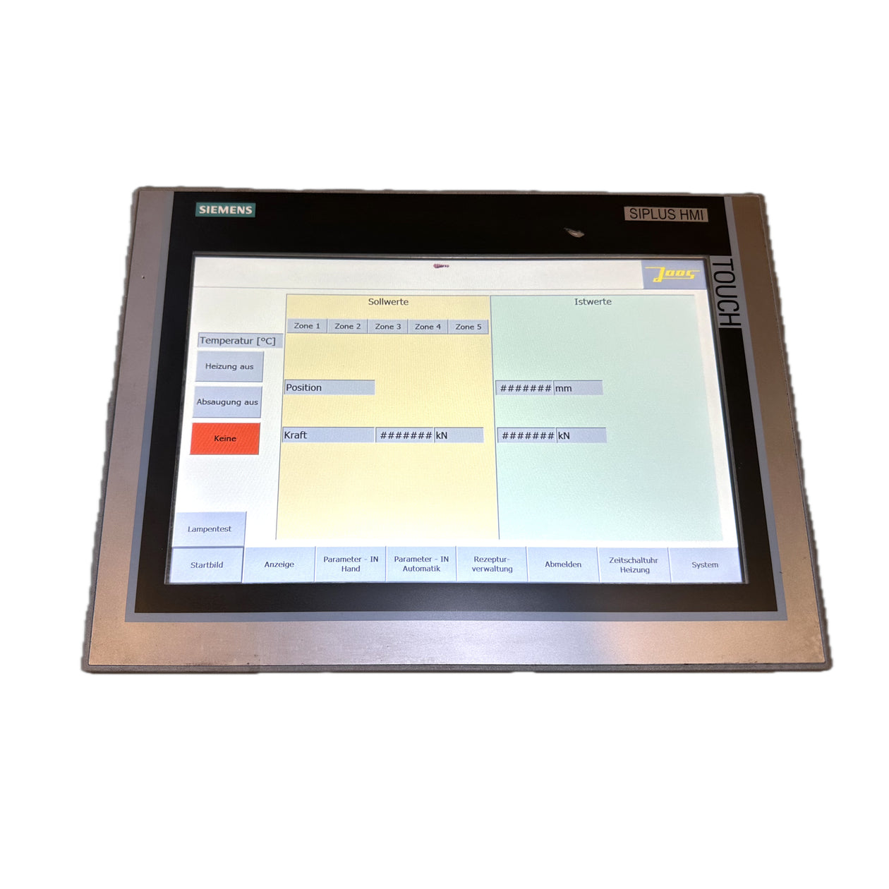 NJ342 touch panel HMI TP1200 Siemens 6AG1124-0MC01-4AX0 6AG1 124-0MC01-4AX0_2