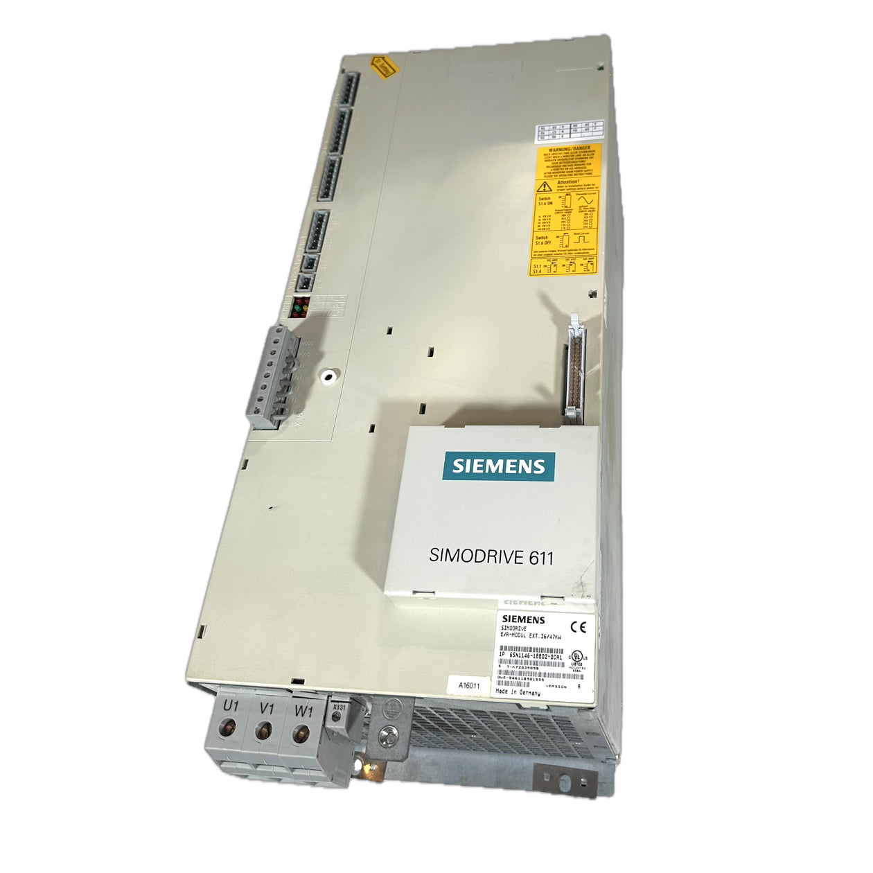 NJ353 Simodrive 611 E/R Modul 36/47 KW Siemens 6SN1146-1BB02-0CA1 Vers A