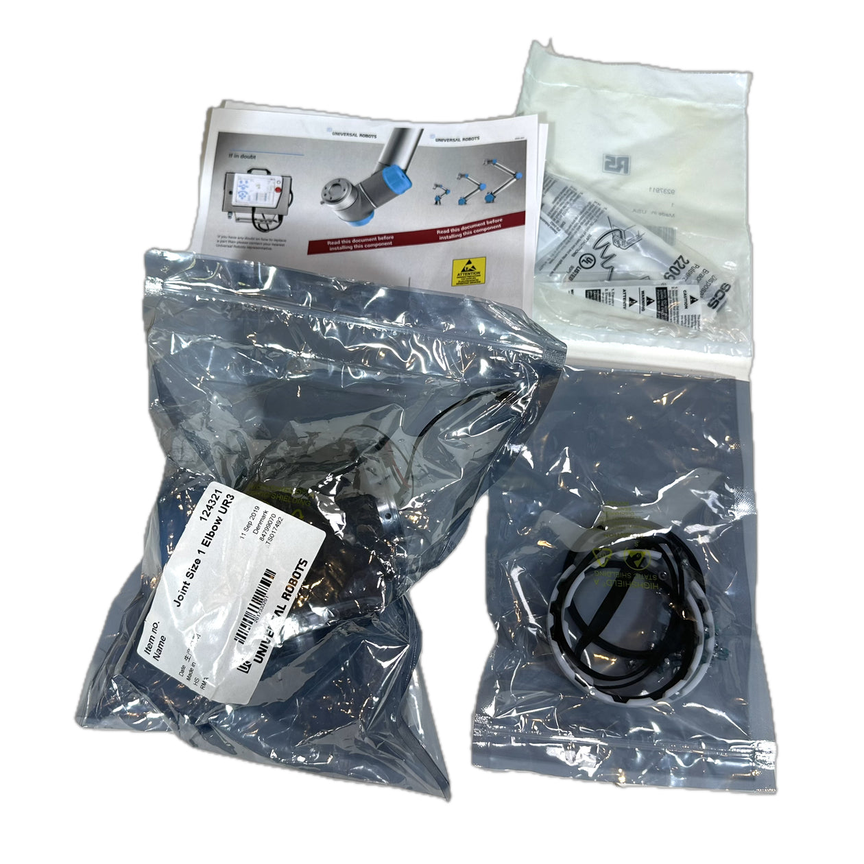 NJ356 Robotergelenk Universal Robots Elbow UR3 Joint Size 1_3