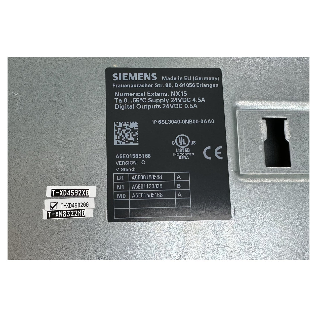 NJ359 Sinamics Numeric Control Extension NX15 Module Siemens 6SL3040-0NB00-0AA0_6