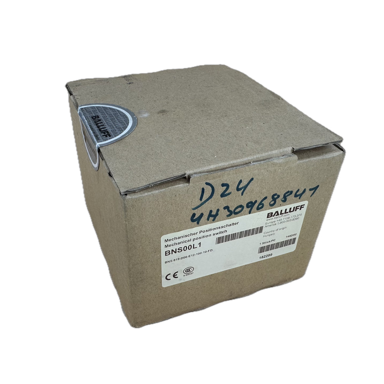 NJ371 series position switch Balluff BNS00L1 BNS 819-D06-E12-100-10-FD