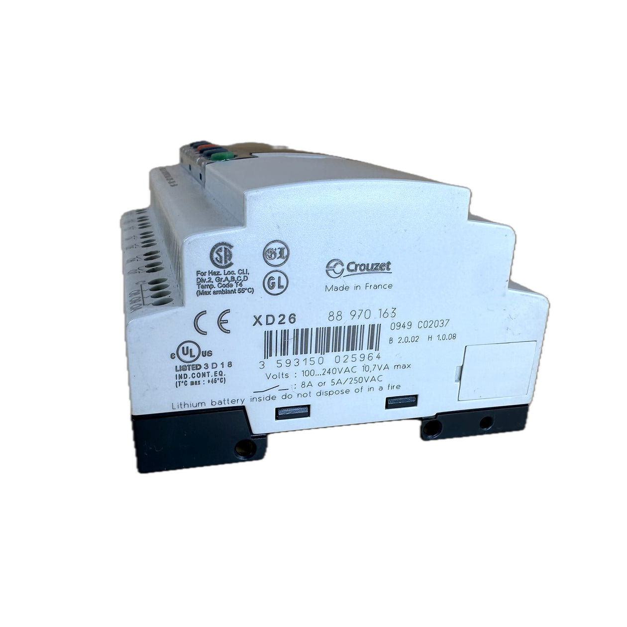 NJ388 PLC-Central assembly Millenium 3 Crouzet 88970163_3
