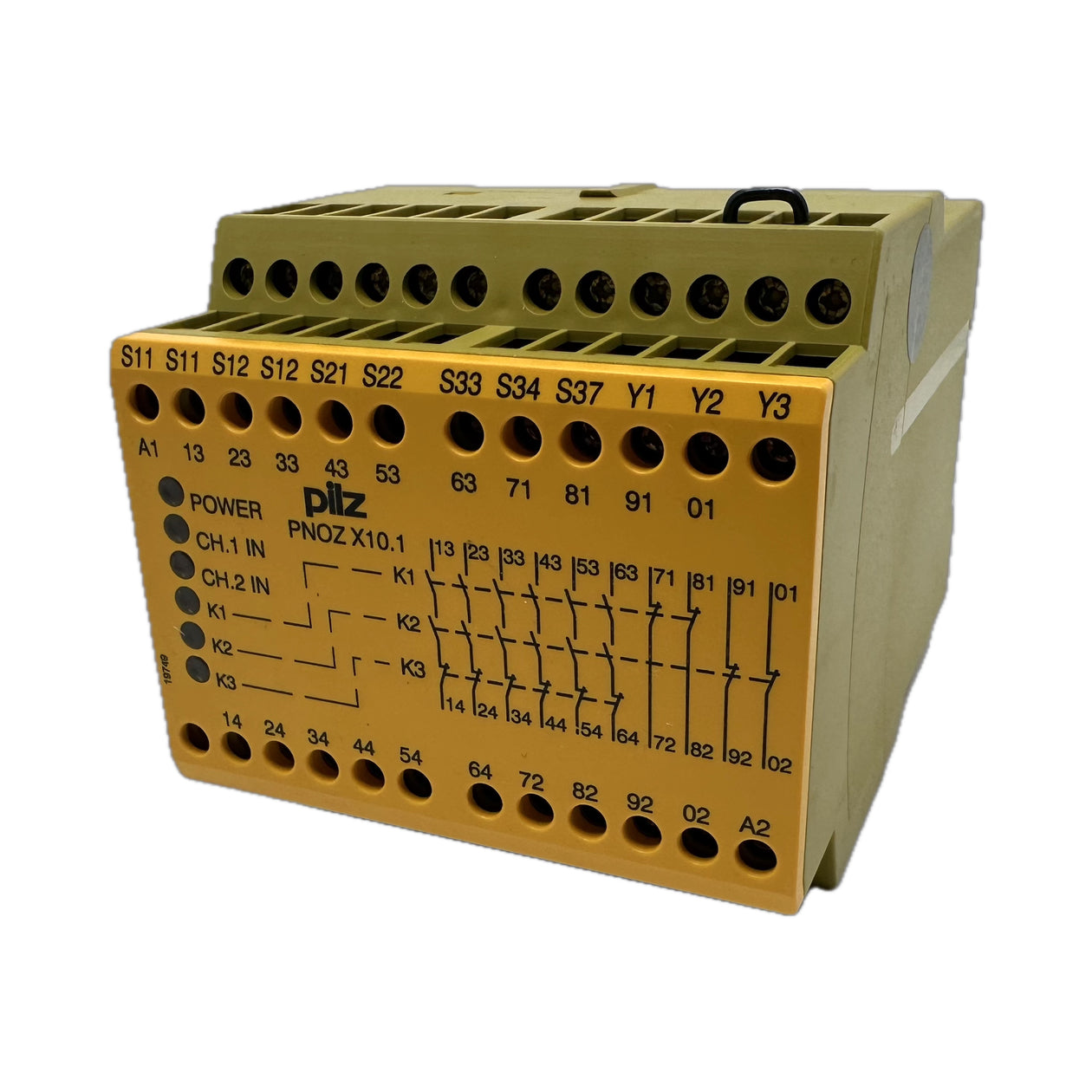 NJ404 Sicherheitsrelais Pilz PNOZ X10.1 24VDC 6n/o 4n/c 6LED_2
