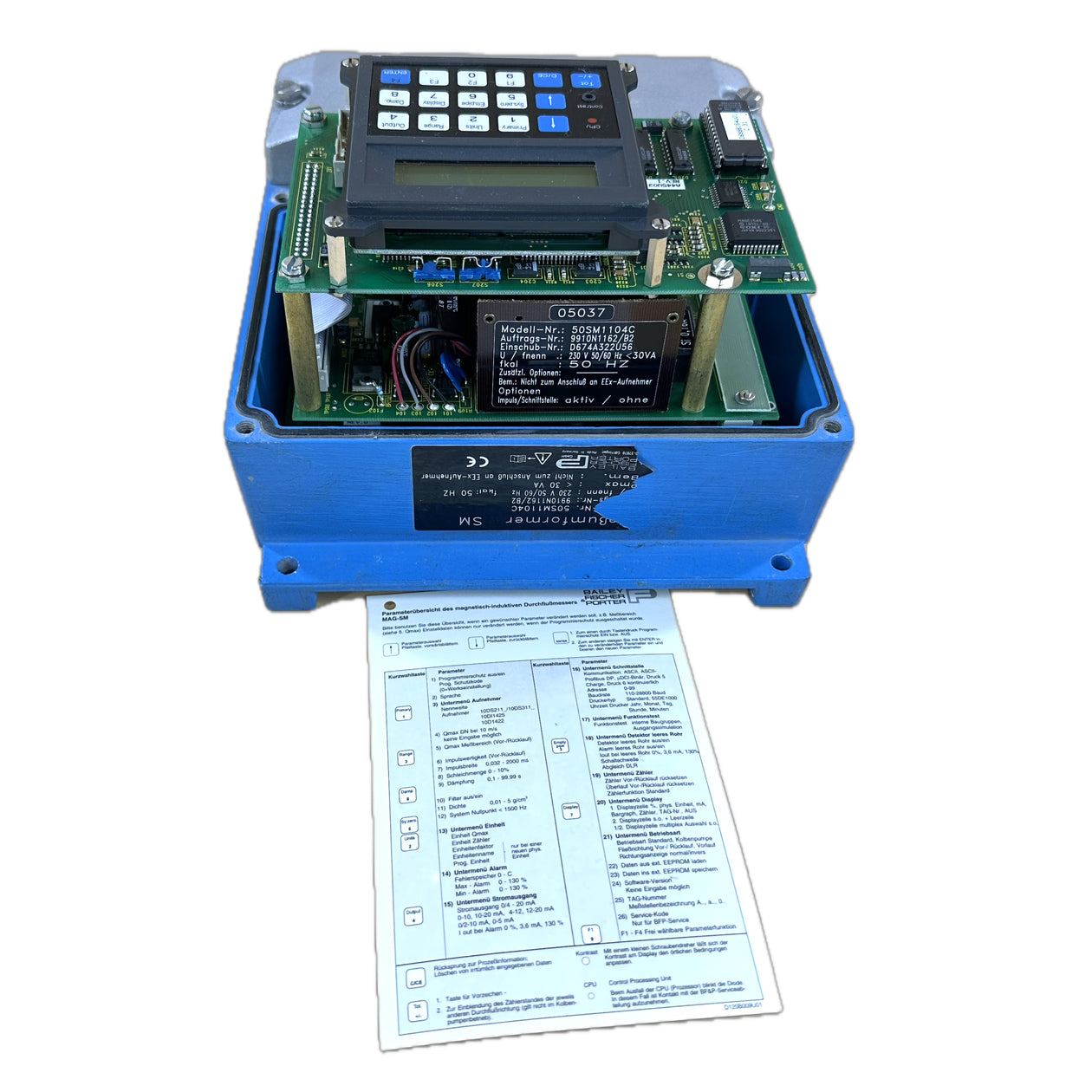 NJ422 Messumformer Fischer Porter 50SM1104C_3