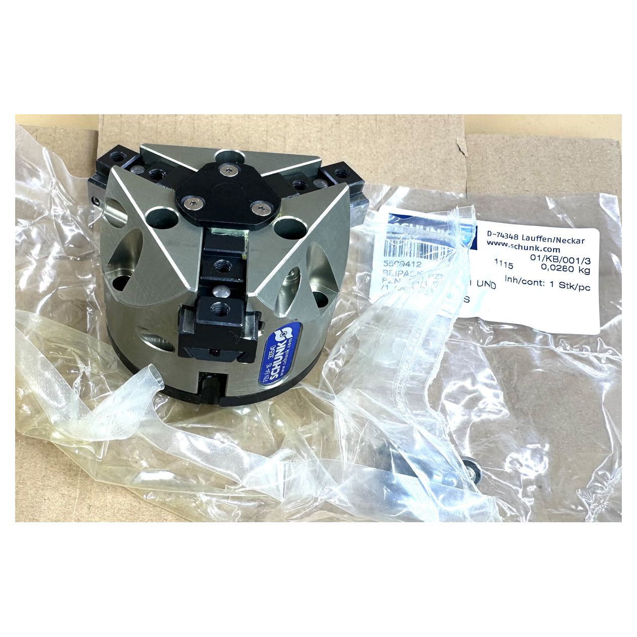 NJ432 3-Finger-Zentrischgreifer Schunk PZN 64/1 IS 0300540 Hub 6mm 860Nm ovp_3