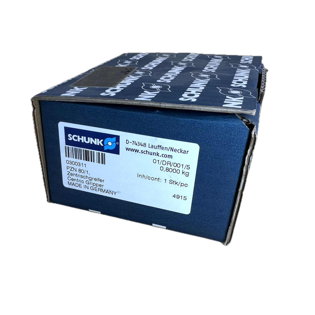 NJ434 3-Finger-Zentrischgreifer Schunk PZN 80/1 0300311 Hub 8mm 1000Nm ovp