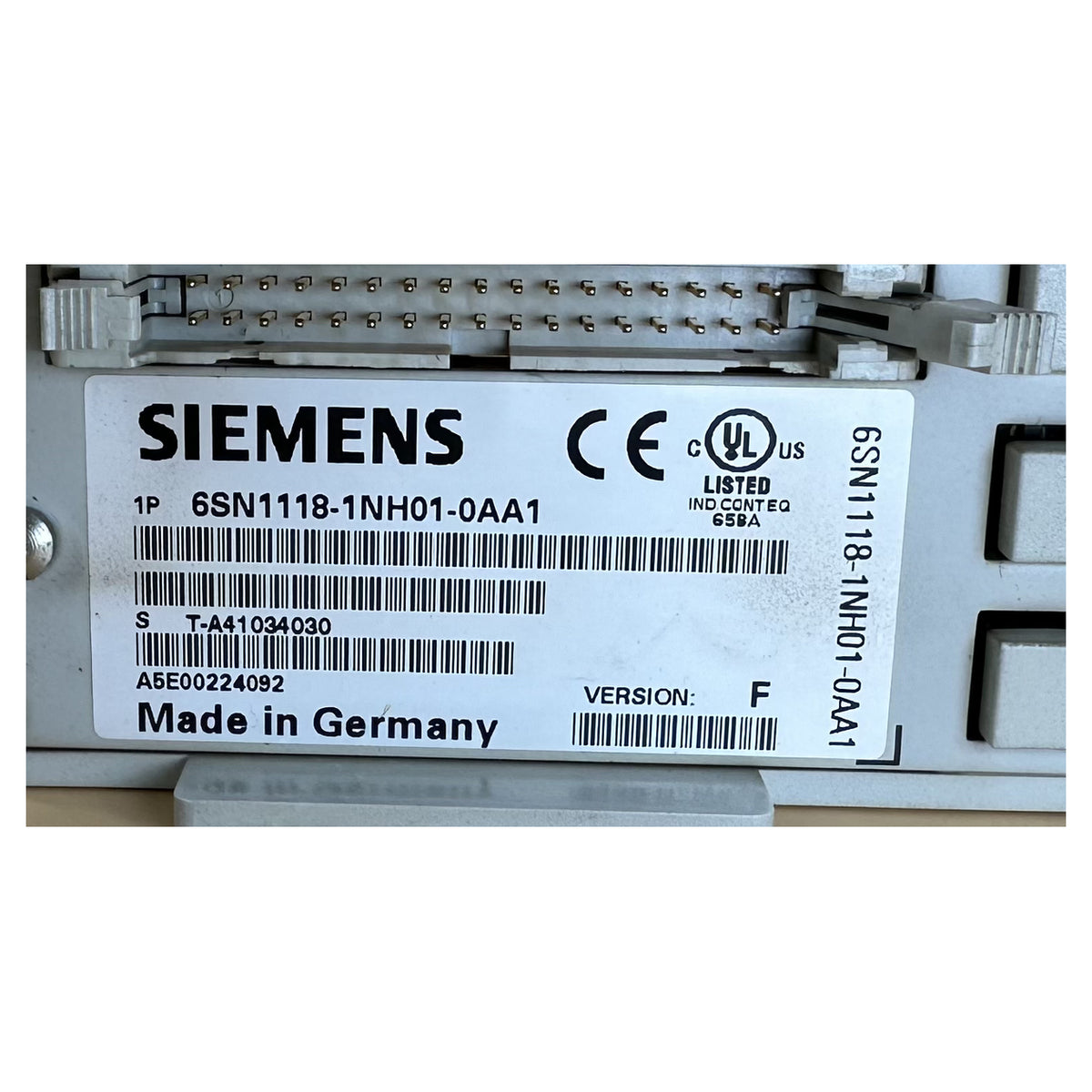 NJ457 Simodrive 611 Regelungseinschub Siemens 6SN1118-1NH01-0AA1 Vers F_4