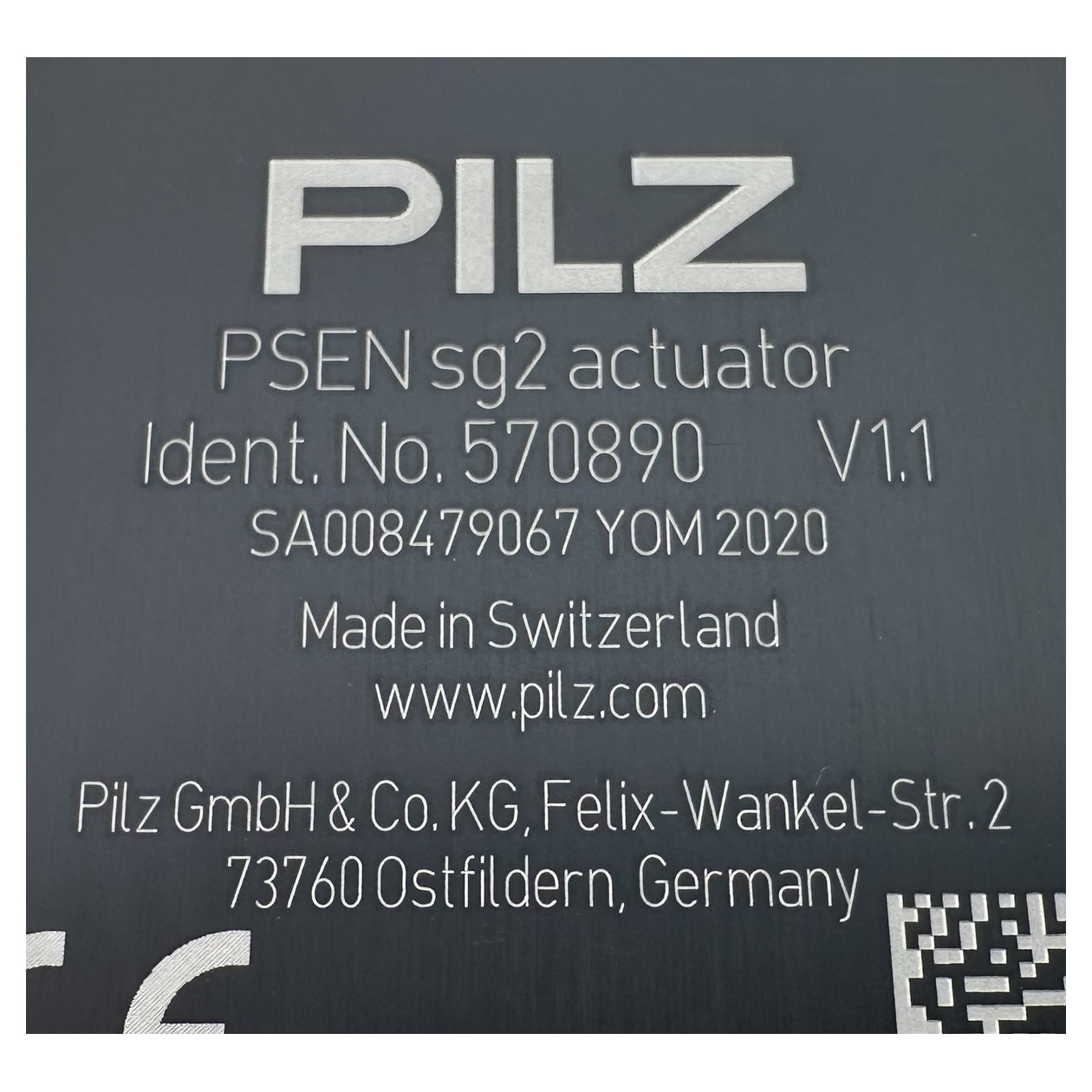 NJ501 Actuator Pilz PSEN sg2 Ver. 1.1 OVP_4