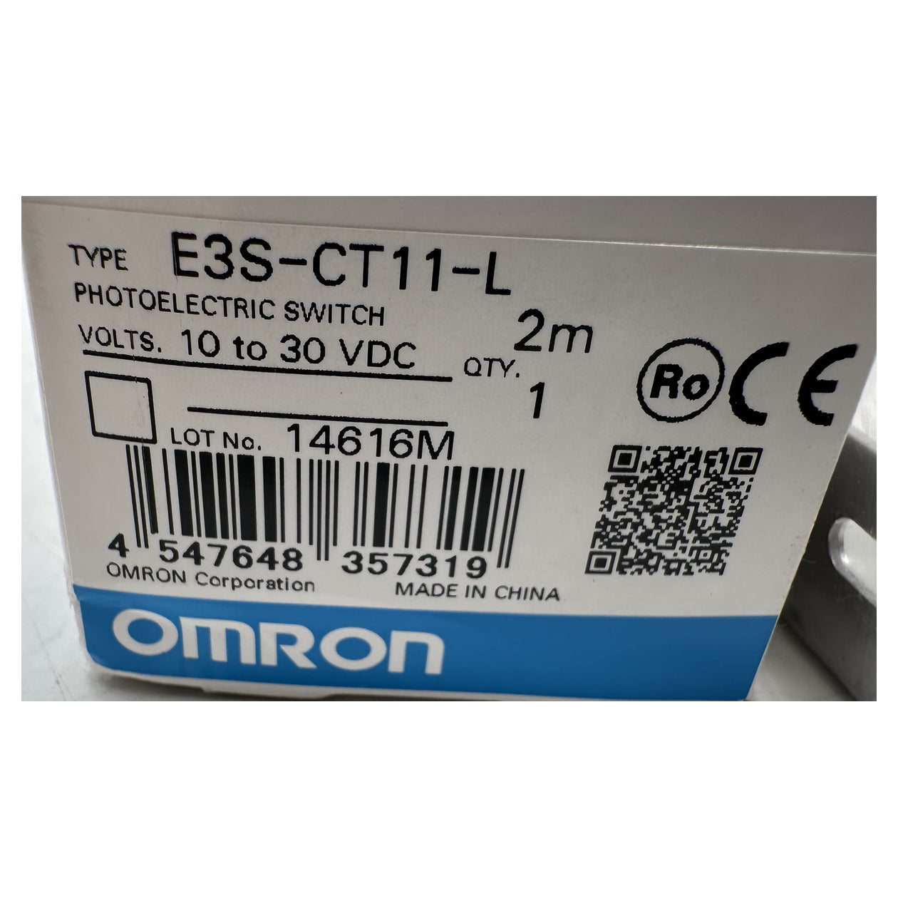 NJ506 light barrier transmitter Omron E3S-CT11-L OVP_5