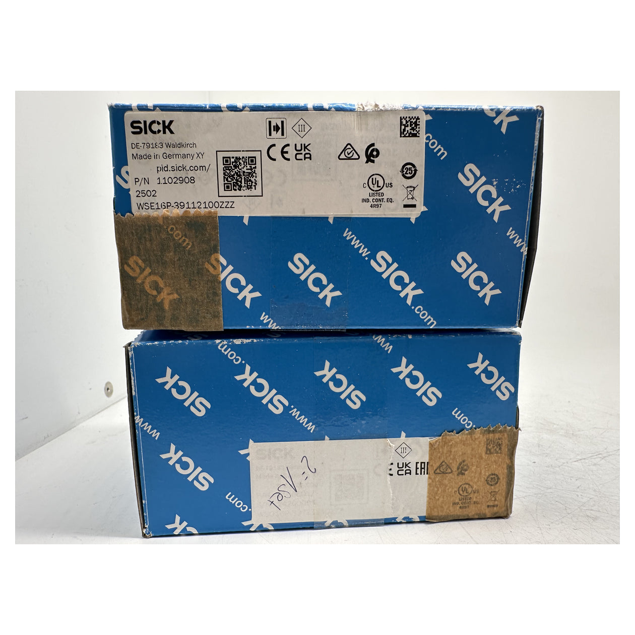 NJ515 through-beam sensor set Sick WSE16P-39112100ZZZ OVP_4