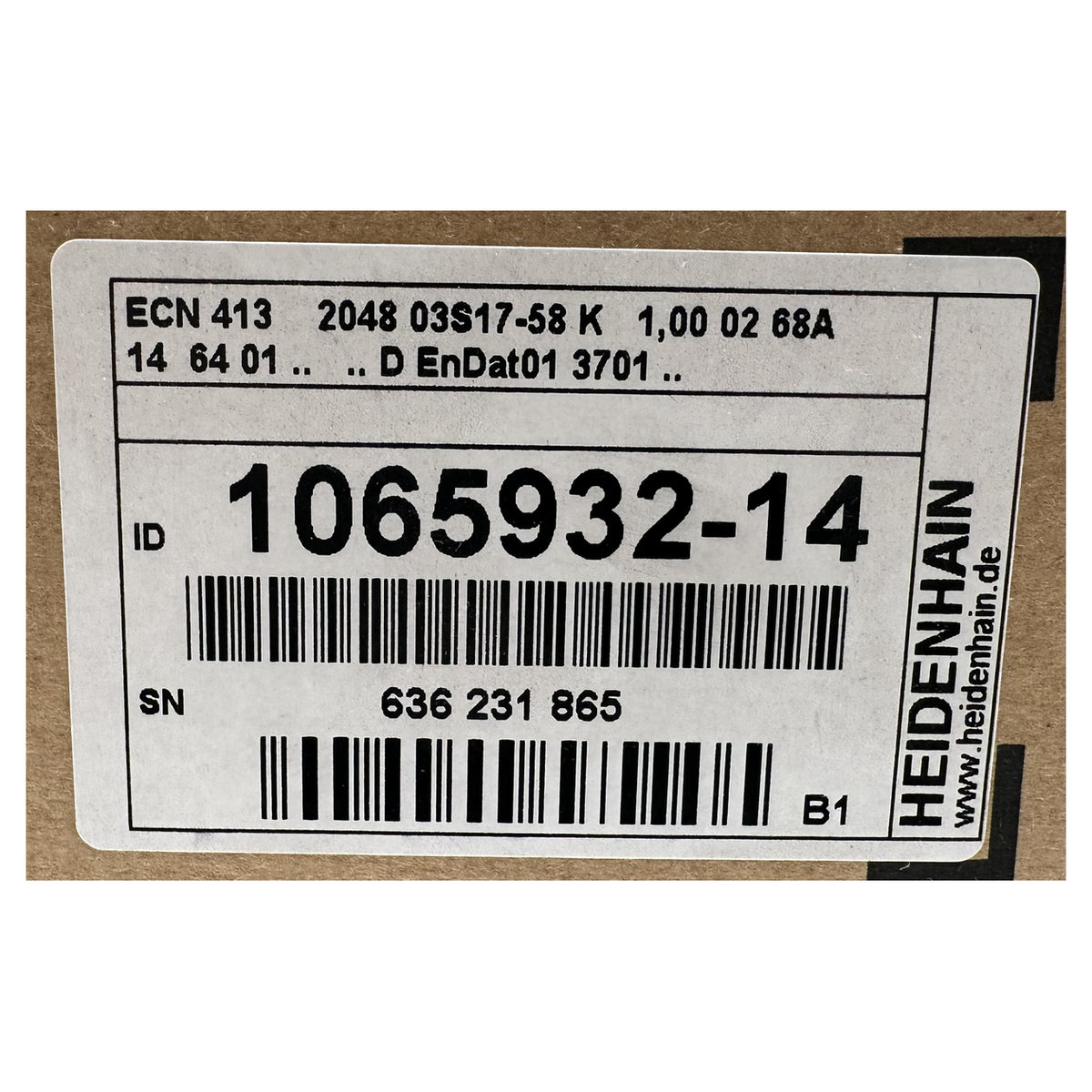 NJ526 Rotary Encoder Heidenhain ECN 413 2048 03S17-58K 1065932-14 Sealed_2