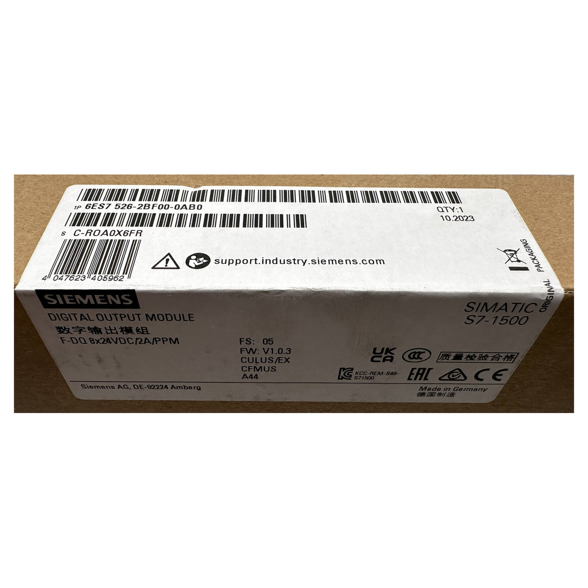 NJ542 Digital Output Module Siemens 6ES7526-2BF00-0AB0 Versiegelt_2