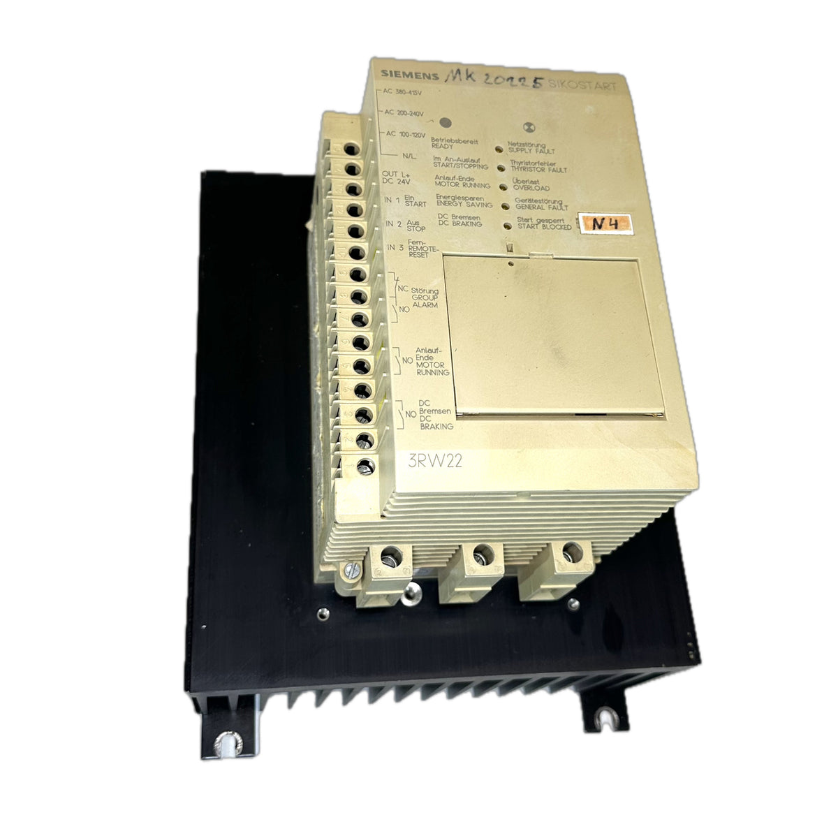 NJ619 Soft Starter Soft Starter Siemens 3RW2231-1AB05 37KW
