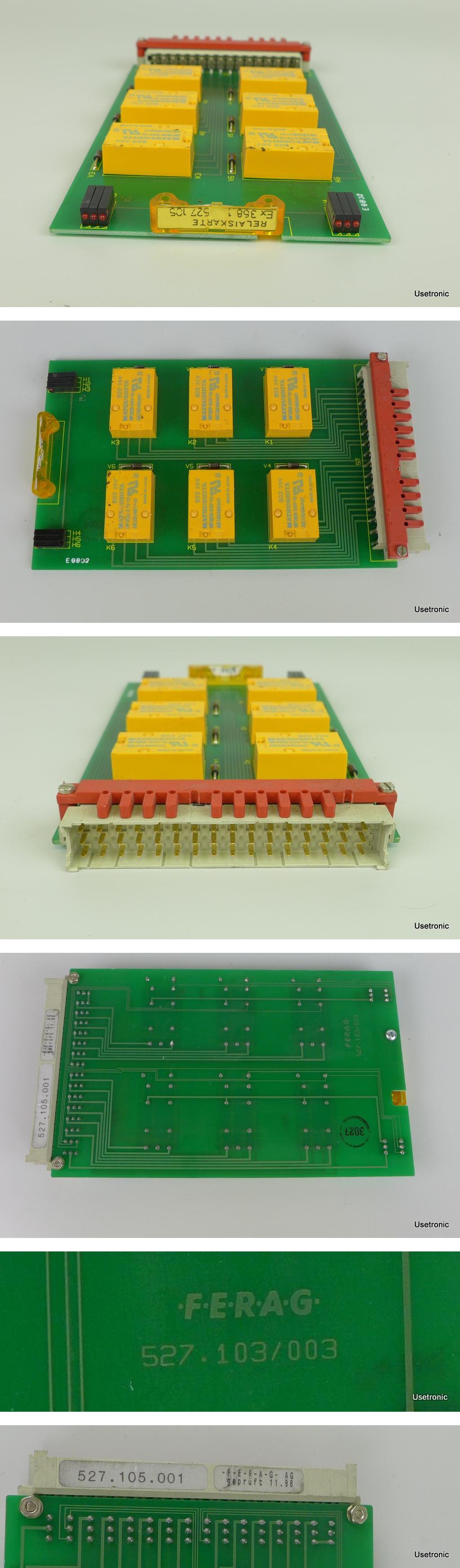 PP1216 Ferag Relaiskarte EX 368.1 527.105.001 527.103_2