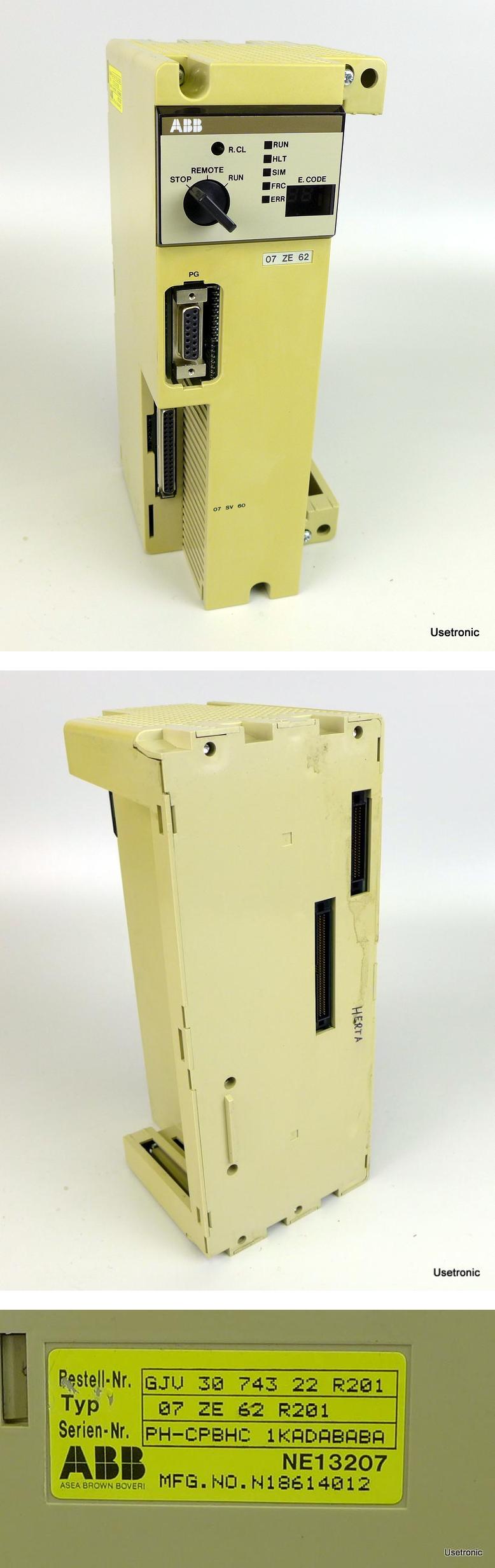 PP1685 CPU ABB 07ZE62 07sv60 gjv 3074322 r201_2