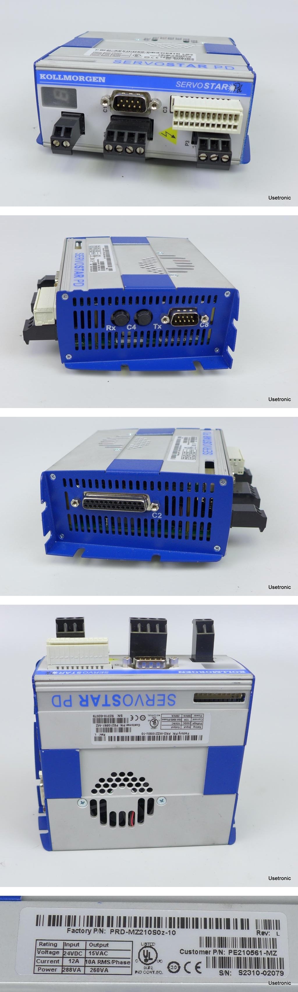 PP2107 Servoregler Kollmorgen Servostar PRD-MZ210S0z-10 MZ210SOz_2