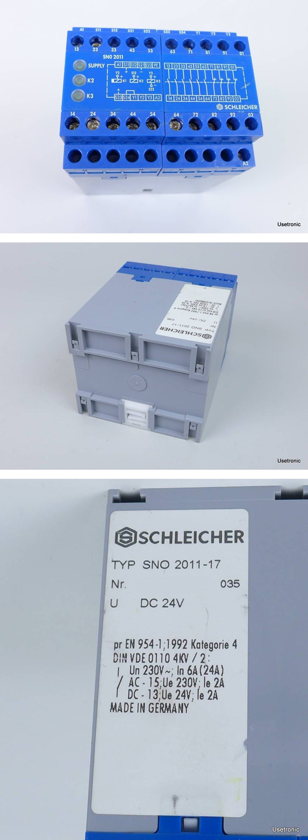 PP2680 Sicherheitsrelais Schleicher SNO 2011-17 24V DC_2