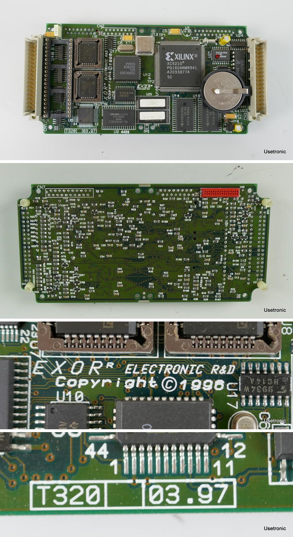 .PP3412 Panel board UniOP Exor T320 aus ERT-16 Panel_2