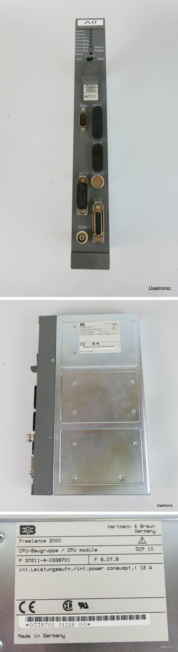 PP3446 CPU Hartmann Braun H&B Freelance 2000 DCP 10 P 37211-4-0338701_2