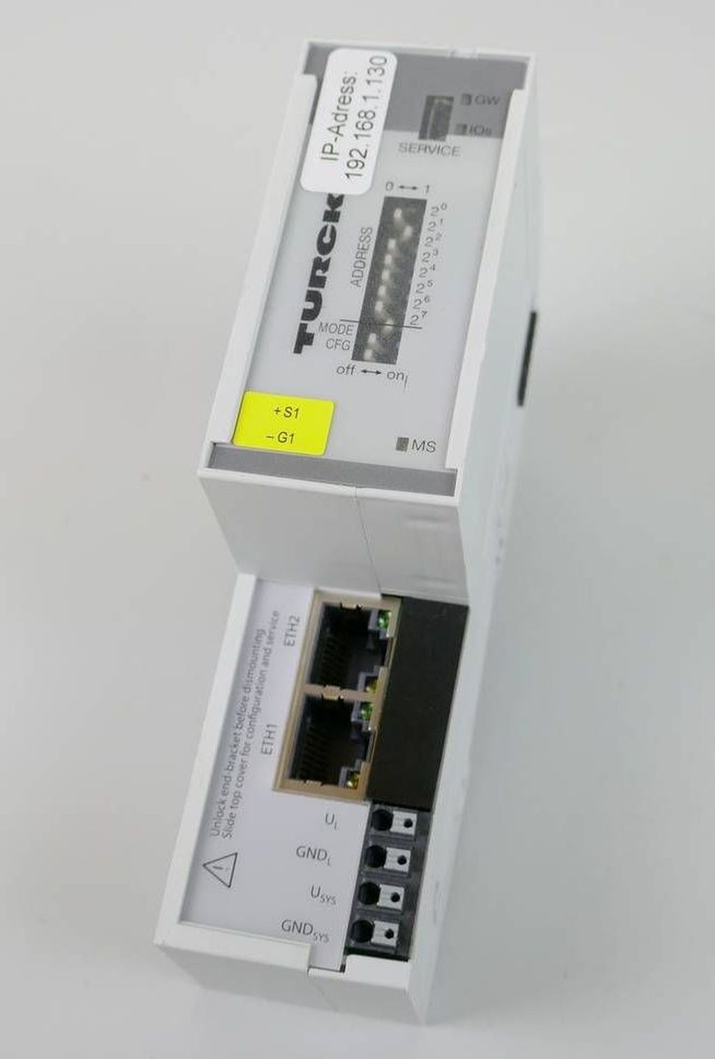 .PP3727 Gateway Ethernet Turck BL20-E-GW-EN/ET